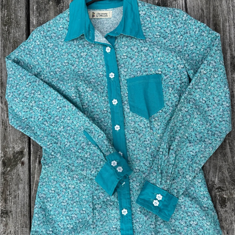 Women's Custom Sew-Losophy by Marcella Rodeo Shirt